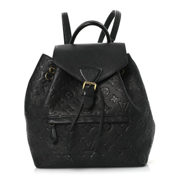 LOUIS VUITTON Empreinte Montsouris NM Backpack Black