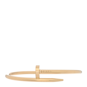 CARTIER 18K Yellow Gold Juste Un Clou Bracelet 18