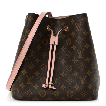 LOUIS VUITTON Monogram Neonoe MM Rose Poudre