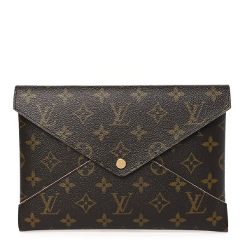 LOUIS VUITTON Monogram Large Kirigami Pochette Insert Rose Ballerine