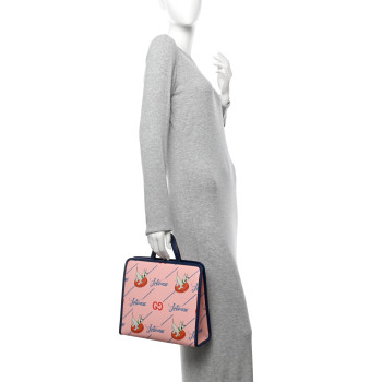 GUCCI Coated Canvas Interlocking G The Jetsons Childrens Tote Pink Multicolor