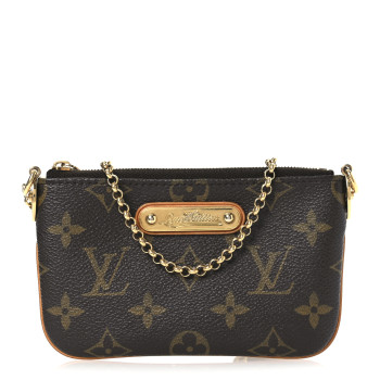 LOUIS VUITTON Monogram Pochette Milla PM