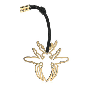 CHRISTIAN DIOR x KAWS Brass Bee Charm Key Gold
