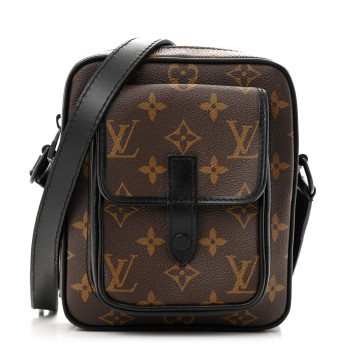 LOUIS VUITTON Monogram Macassar Christopher Wearable Wallet