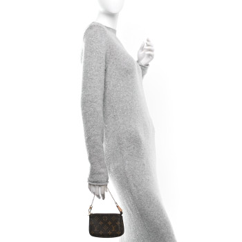 LOUIS VUITTON Monogram Mini Pochette Accessories