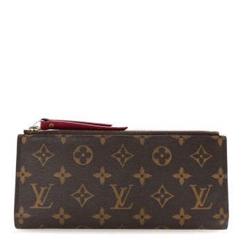 LOUIS VUITTON Monogram Adele Wallet Fuchsia