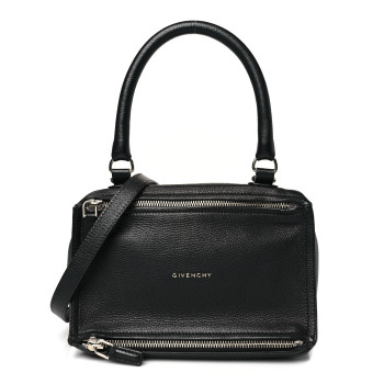 GIVENCHY Sugar Goatskin Small Pandora Black