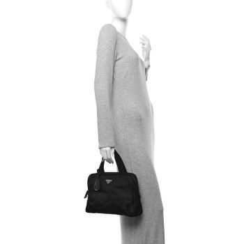 PRADA Tessuto Nylon Tote Black