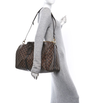 LOUIS VUITTON Damier Ebene Keepall Bandouliere 45