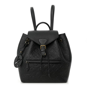 LOUIS VUITTON Empreinte Montsouris NM Backpack Black LOUIS VUITTON Empreinte Montsouris NM Backpack Black
