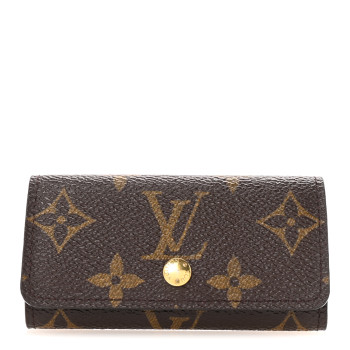 LOUIS VUITTON Monogram 4 Key Multicles Holder