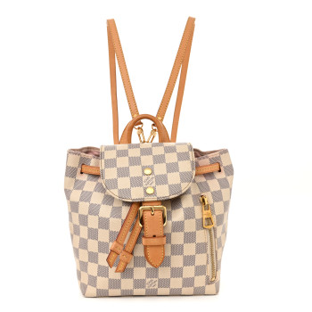 LOUIS VUITTON Damier Azur Sperone BB Backpack LOUIS VUITTON Damier Azur Sperone BB Backpack