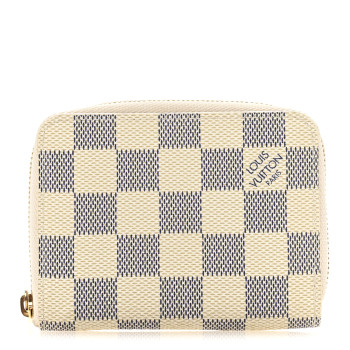 LOUIS VUITTON Damier Azur Zippy Coin Purse