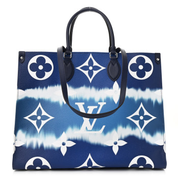 LOUIS VUITTON Monogram Escale Onthego GM Blue LOUIS VUITTON Monogram Escale Onthego GM Blue