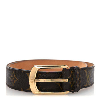 LOUIS VUITTON Monogram Ellipse 80 32 Belt