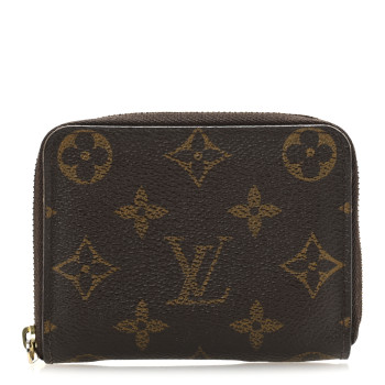 LOUIS VUITTON Monogram Zippy Coin Purse