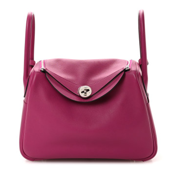HERMES Evercolor Lindy 26 Rose Pourpre