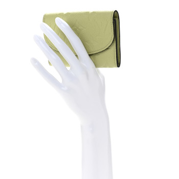 LOUIS VUITTON Empreinte Rosalie Coin Purse Green Tea