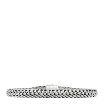 JOHN HARDY Sterling Silver Diamond 6.5mm Classic Chain Bracelet