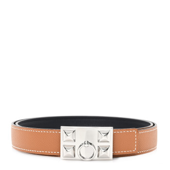 HERMES Epsom Collier De Chien CDC 80 32 Belt Gold