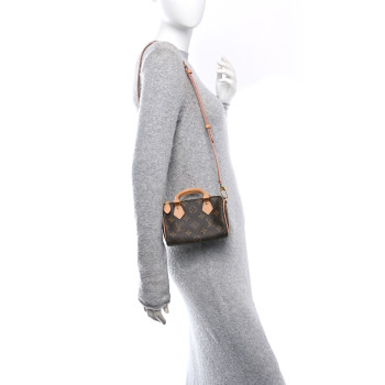 LOUIS VUITTON Monogram Nano Speedy Bandouliere