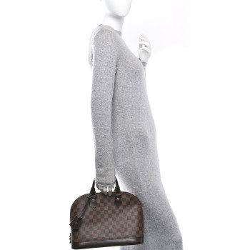 LOUIS VUITTON Damier Ebene Alma MM
