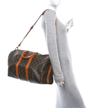 LOUIS VUITTON Monogram Keepall Bandouliere 45