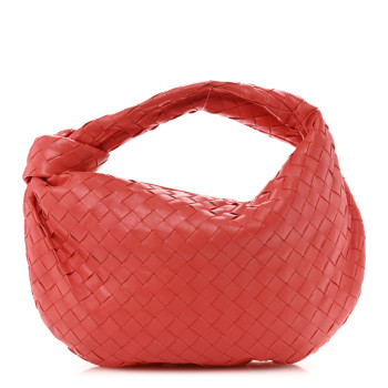 BOTTEGA VENETA Nappa Intrecciato Teen Jodie Hobo Sunburst