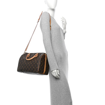 LOUIS VUITTON Monogram Speedy Bandouliere 30