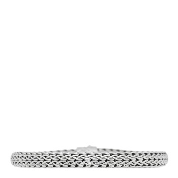 JOHN HARDY Sterling Silver Black Sapphire 6.5mm Classic Chain Bracelet