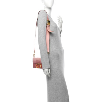 CHRISTIAN DIOR Gradient Smooth Calfskin Gradient 30 Montaigne Box Bag Rose Multicolor