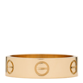 CARTIER 18K Yellow Gold 5.5mm LOVE Ring 56 7.75
