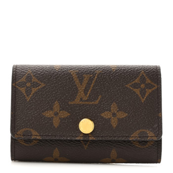 LOUIS VUITTON Monogram 6 Key Multicles Holder Fuchsia