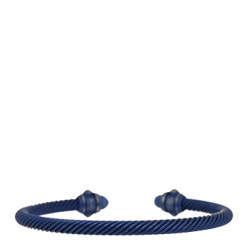 DAVID YURMAN Aluminum 5mm Renaissance Bracelet Blue