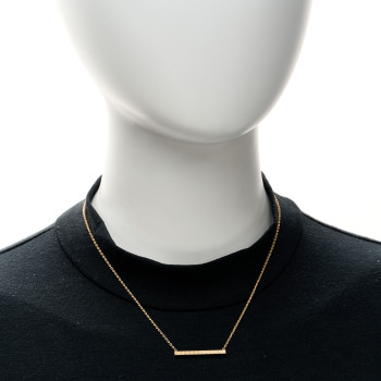 CHOPARD 18K  Gold Yellow Diamond Ice Cube Pure Necklace