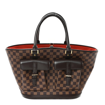 LOUIS VUITTON Damier Ebene Manosque GM