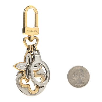 LOUIS VUITTON Insolence Bag Charm Gold