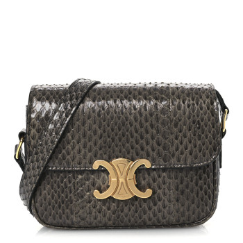 CELINE Watersnake Teen Triomphe Grey