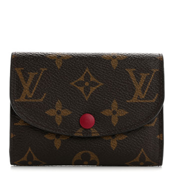 LOUIS VUITTON Monogram Rosalie Coin Purse Fuchsia