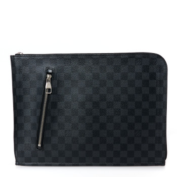 LOUIS VUITTON Damier Graphite Poche Documents Holder