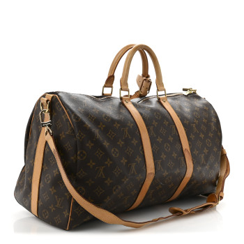 LOUIS VUITTON Monogram Keepall Bandouliere 50
