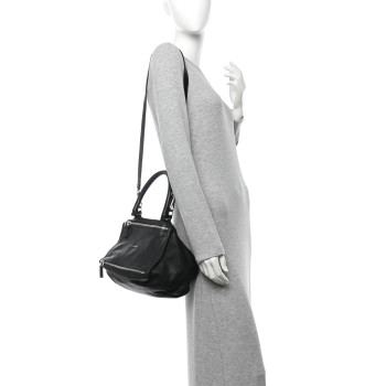 GIVENCHY Sugar Goatskin Small Pandora Black