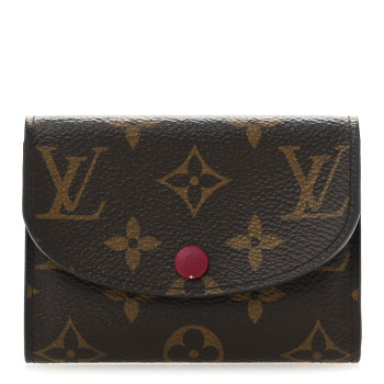 LOUIS VUITTON Monogram Rosalie Coin Purse Fuchsia