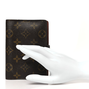 LOUIS VUITTON Monogram Small Ring Agenda