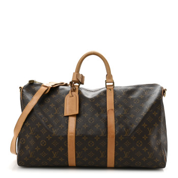 LOUIS VUITTON Monogram Keepall Bandouliere 50