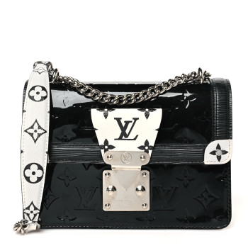 LOUIS VUITTON Vernis Epi Monogram Wynwood Black White
