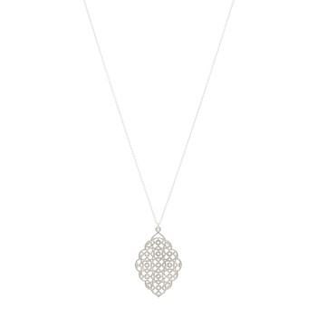 TIFFANY Sterling Silver Paloma Picasso Marrakesh Pendant Necklace