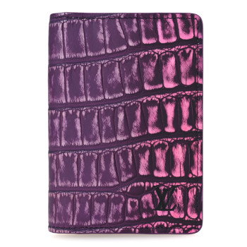 LOUIS VUITTON Alligator Pocket Organizer Purple