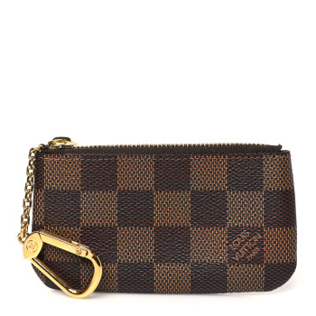LOUIS VUITTON Damier Ebene Key Pouch