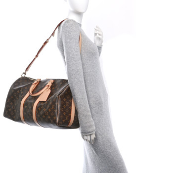 LOUIS VUITTON Monogram Keepall Bandouliere 45